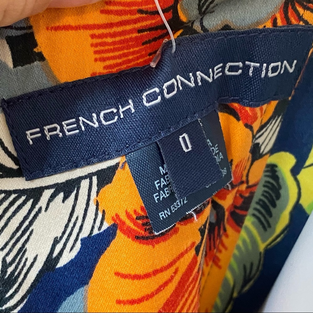 Floral French Connection Mini Dress **MINT CONDITION** - Picture 11 of 12